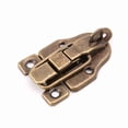 thumbnail image 3 of Vintage Toolbox Lock Antique Metal Buckle Suitcase Case Toggle Lock Hasp Latch Furniture Hardware, 3 of 7