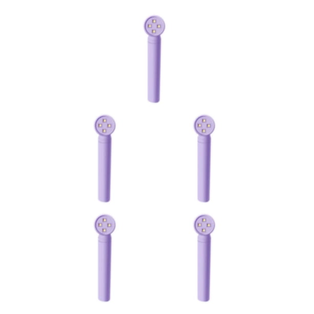 Minnieouse Púrpura Innovadora lámpara LED para uñas para un secado eficiente y rápido - Resultados de salón en el hogar Lámpara de Type2 NO2