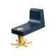 thumbnail image 2 of Gancho giratorio de 360 ​​grados para colgar utensilios de cocina con 6 ganchos. Azul amarillo, 2 of 9