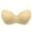 Nude, variant on Wingslove Women's Strapless Full Figure Bra Underwire Multiway Contour Plus Size Bra Black 44DDD