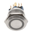 thumbnail image 4 of Aleación De Rosca Tapa Interruptor De Botón De Encendido ENCENDIDO / APAGADO Tapa forma forma forma Interruptores De Botón De , Interruptor De E Yotijar Interruptor de botón pulsador momentáneo, 4 of 7