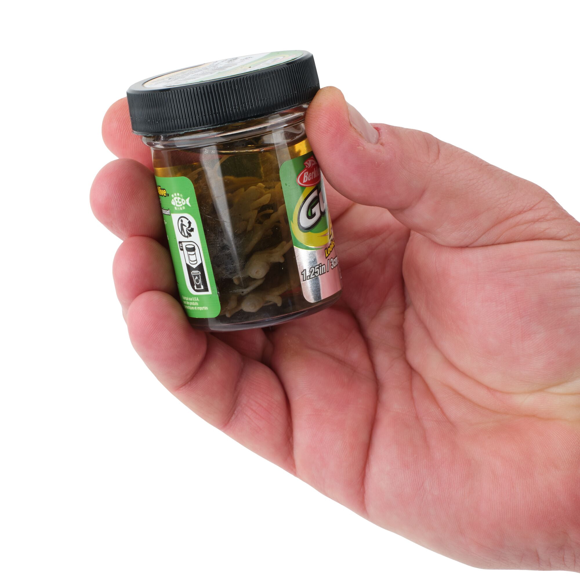 Berkley Gulp! Alive!® Stonefly, 1.25 in, Creatures, Smog (1 Count)