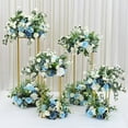thumbnail image 4 of YouLoveIt 1PC Metal Vase Wedding Flower Stand Gold Vase Stand Floor Vases Decorative Tall Flower Rack for Home Event Party Wedding Decorations, 4 of 7