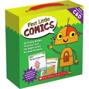 LIZA CHARLESWORTH First Little Comics Parent Pack: Levels C & D: 20 Funny Books That Are Just the Right Level for New Readers
