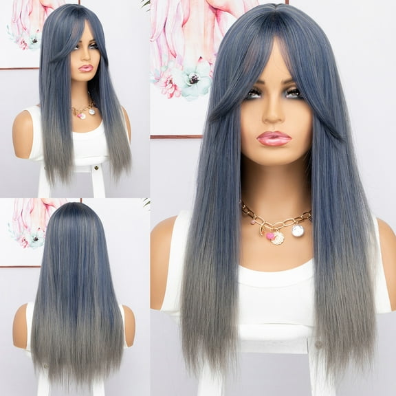 Lace Front Wigs 200% Density Lace Front Wig Pre Plucked Glueless Wigs Straight Black Synthetic lace front wig HD Lace Frontal Wigs natural Lace Closure Wigs for