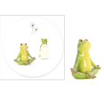 thumbnail image 4 of Resina creativa 3D artesanía Rana estatuils y estatua animales escultura Decoración Oficina escritorio decoración por ordenador regalos para Los 8x6x13CM perfecl Figuras de rana de resina, 4 of 7