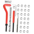 thumbnail image 6 of Spirastell Thread Tool,Insert Kit M4 M7 M9 M11 Car Coil Tool M4*0.7 M4 M7 M9 M11 Car M7 M9 M11 dsfen ERYUE 30Pcs Kit, 6 of 7