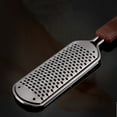 thumbnail image 2 of Foot Rasp Foot File And Callus Remover Foot Care Pedicure Metal Surface Tool To Remove Hard Skin  Surgical Grade Stainless Steel File Black, 2 of 4
