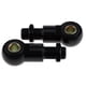thumbnail image 3 of 2 Unids Negro Motocicleta Amortiguador De Choque De Aire Ojo Adaptadores Tornillos Conectores Piezas De Suspensión 10mm Sunnimix Amortiguador Adaptador de ojos, 3 of 5