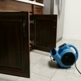 thumbnail image 6 of XPOWER P-80A Mini Mighty Air Mover, Utility Fan, Dryer, Blower with Built-in Power Outlets - Blue, 6 of 11