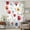 Multicolor, variant on Pink Colorful Poppy Sheer Curtains 72 Inches Long, Spring Pastoral Flowers Leaves Light Filering Curtains, Breathable Simi Curtain Privacy Drapes for Living Room Bedroom Lightweight Window Treatment