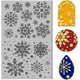 thumbnail image 1 of Láminas de textura de arcilla polimérica de invierno con copos de nieve, tapetes de textura de arcilla de caucho, herramientas de textura de arcilla polimérica para crear patrones y diseños adecuados, 1 of 9