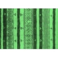 thumbnail image 1 of Ahgly Company Indoor Rectangle Oriental Emerald Green Industrial Area Rugs, 8' x 10', 1 of 4
