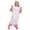 Pink, variant on Fozruso Kids Animal Rompers Flannel Hooded Piece Cosplay Costume Soft Rompers For Boys Girls Party Party Fleece Jumpsuit for Kids