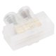 thumbnail image 4 of 50 piezas de tiras de bloque de terminales, conector de cable de tipo pasante retardante de llama, 10 A, suministros industriales, 1 entrada, 1 salida, 4 of 12
