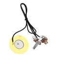 thumbnail image 3 of Piezo Pickup, Durable Pickup, Metal And Ceramic Material Convenient To Use Eliminate Interfering External Sounds Fine Workmanship For Instrument Lovers Guitar, 3 of 8
