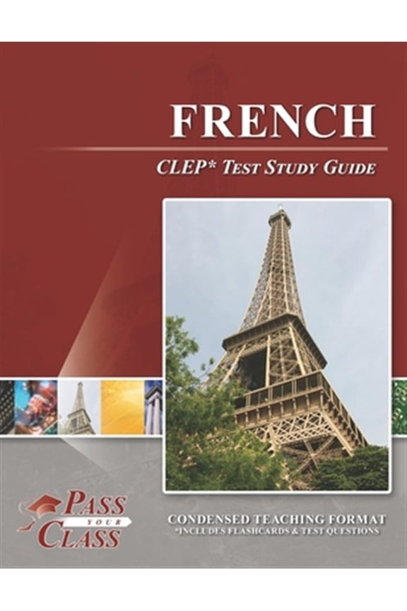 Pre-Owned French CLEP Test Study Guide (Paperback) by Passyourclass