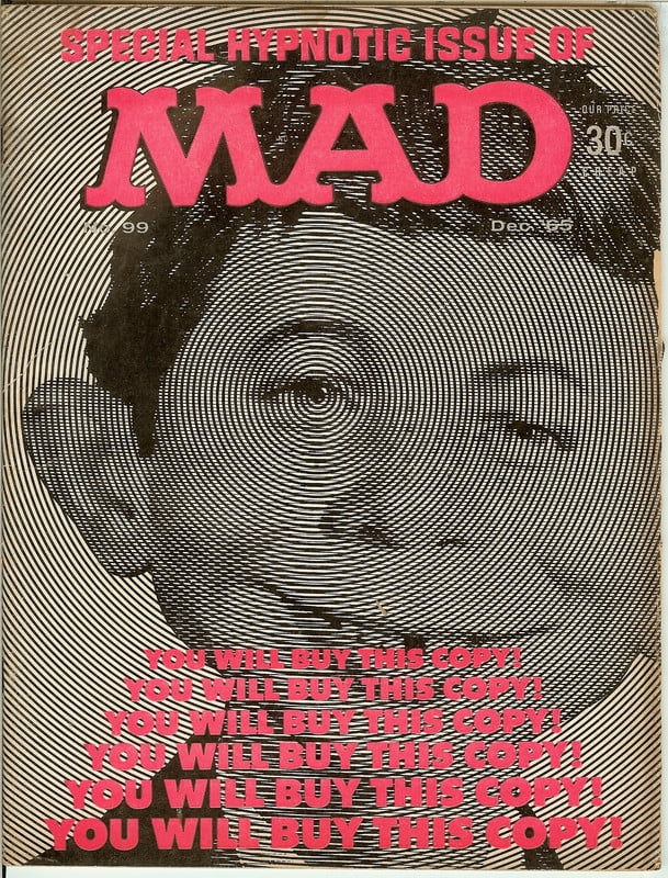 MAD Magazine #99 Dec 1965 (POOR Condition)