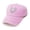 Pink, variant on Unisex Vintage Cotton Quick Dry Rhinestone Hat Sparkly Diamond Baseball Cap for Women Men, One Size