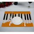 thumbnail image 1 of EREHome Clavier Piano Napperon 12x18 Pouces, Set de 2, 1 of 1