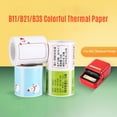thumbnail image 4 of Nombre del tamaño del precio del rollo de papel de impresión térmica de dibujos animados coloridos de Niimbot, 4 of 8