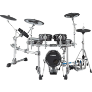 Yamaha DTX10K-M Electronic Drum Set w/Mesh Pads, Black Forest