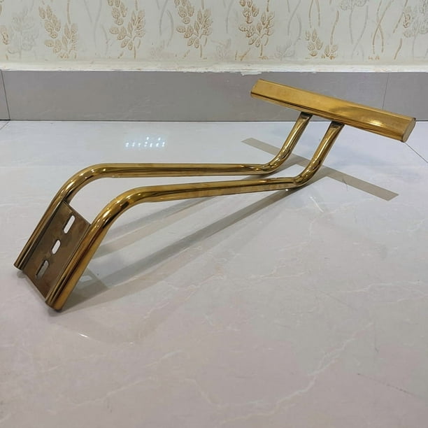 Reposapiés de repuesto para silla de barbería: Pedal de metal para silla de salón, reposapiés de fácil instalación para peluquería.