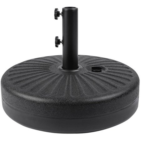 Plastic Free Standing Black Round Umbrella Base - Walmart.ca