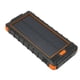 thumbnail image 4 of Cargador de teléfono solar portátil Banco de energía solar de 20000 mAh con brújula y linterna LED para exteriores Negro Naranja, 4 of 8