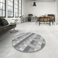 thumbnail image 4 of Ahgly Company Machine Washable Indoor Rectangle Transitional Gray Area Rugs, 7' x 9', 4 of 7