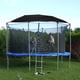 thumbnail image 4 of Cierras de trampolín superiores de 10 pies con dosel al aire libre con Oxford Trampoline Shade para césped actividades al aire libre, 4 of 9