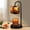 Pattern 4, variant on Candle Warmer Lamp with Timer Dimmer Rooster Sunflowers Rustic Farmhouse Wooden Fence Warm Autumn Colors Candle Lamp Warmer for Jar Candle with 4 Bulbs Gifts for Women House Warming Gifts
