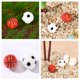 thumbnail image 5 of Juego de baloncesto de fútbol deportivo de 20 piezas, accesorio para exteriores de casa pequeña, decoración en miniatura, 5 of 5