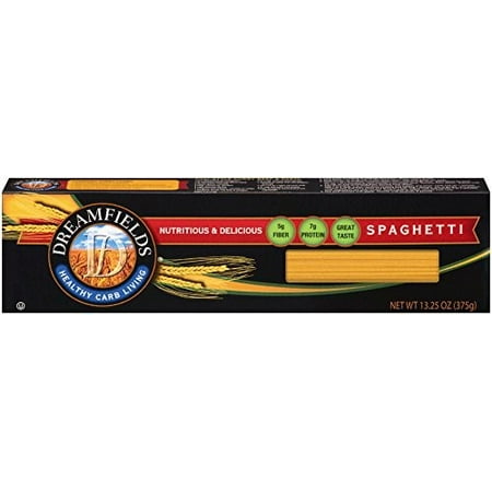 (4 pack) Dreamfield Healthy Carb Living Pasta, Spaghetti, 13.25