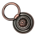 thumbnail image 4 of CRAFTHROU 5Pcs Drawer Pull Knob Ring Knobs Red Bronze Metal for Bar and KTV, 4 of 4