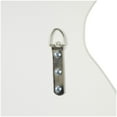 thumbnail image 6 of DecMode 24" x 63" White Wavy Abstract Wall Mirror with Layered Frame, 6 of 10