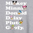 thumbnail image 3 of Mickey & Friends - Mickey Friends Character List - Women's Oversized T-Shirt, 3 of 5