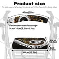 thumbnail image 6 of HELLHERO Piano Rollator Walker Seat and Backrest Rollbar Covers Set Stain Proof Walker Covers Anti-Slip Cover Gift Option for Travel, 6 of 7