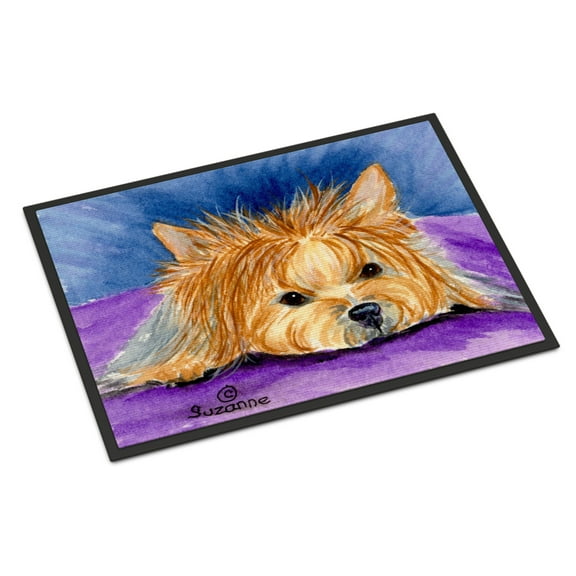 Carolines Treasures SS8749MAT Yorkie Doormat 18x27 27"L x 18"W multicolor