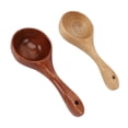 thumbnail image 1 of Cuchara De Sopa ANGGREK Cucharones de Madera 2 Piezas, 1 of 7