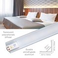 thumbnail image 2 of Armacost Lighting 960051 Ruban Lumineux LED avec Diffuseur, Argent, 2 of 7