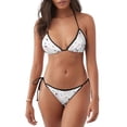 thumbnail image 1 of Balery Cute Poodle Dog Pijama Estampado Bikini de Dos Piezas para Mujer - Conjunto de Bikini Ajustable Sexy y Cómodo para Playa, 1 of 6