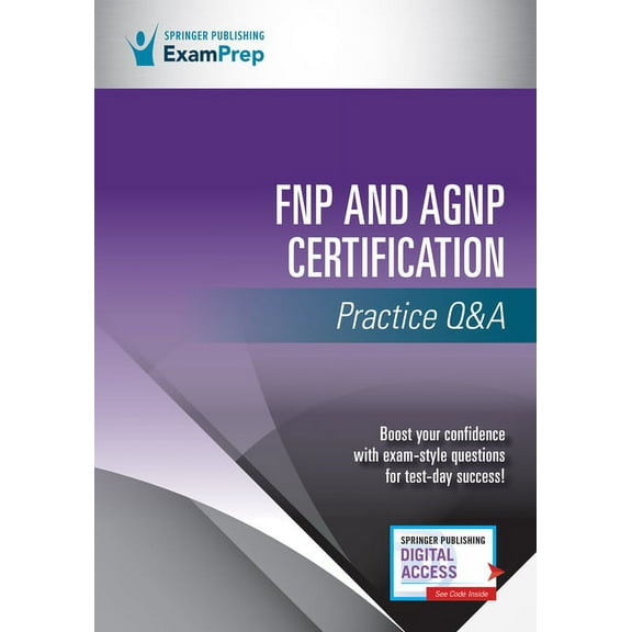 Fnp and Agnp Certification Practice Q&A, (Paperback)