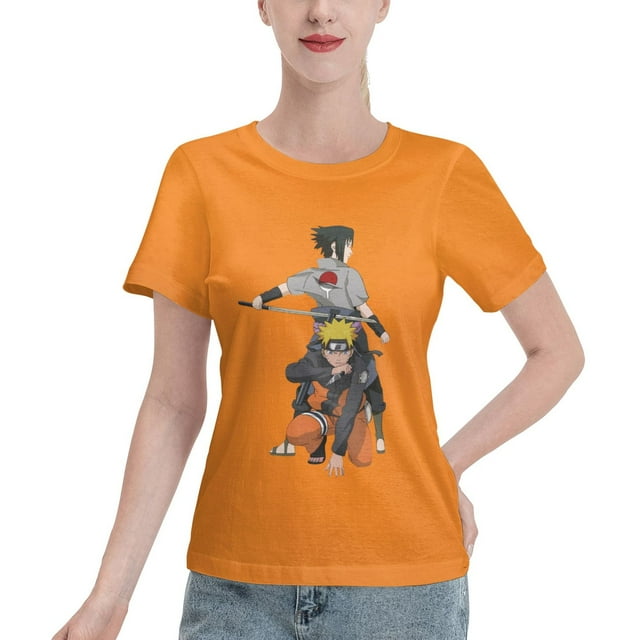Women's Basic Short Sleeve T-Shirt Naruto Naruto Sasuke