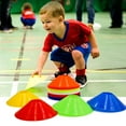 thumbnail image 3 of Football Cone Training Logo Plate Soccer Discs Agility Exercise Cones Kon Bola, 3 of 8
