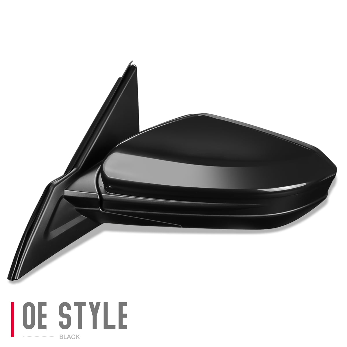 DNA Motoring Powered Driver Left Side Mirror for 16-20 Honda Civic