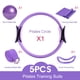 thumbnail image 2 of Juego de 5 uds de Yoga y Pilates banda elástica para ejercicios banda elástica para entrenamiento para mujeres, 2 of 7
