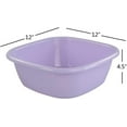 thumbnail image 2 of 8 Quart Plastic Wash Basin, Small Dish Pan, 3 Pack, 2 of 3