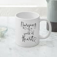 thumbnail image 5 of CafePress - Nursing Is A Work Of Heart - 20 Oz White Ceramic Mega Mug, 5 of 5