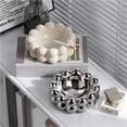 thumbnail image 7 of Ceramic Ashtray Simple Style Cigarette Cigar Ash Tray Smoking Ash Holder for Home Office, 7 of 7